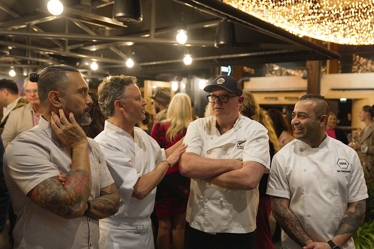 Michael Meredith, Nic Watt, Al Brown and Sid Sahrawat.